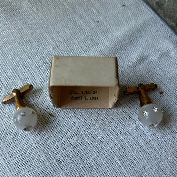 Antique Art Deco Cufflinks/Buttons